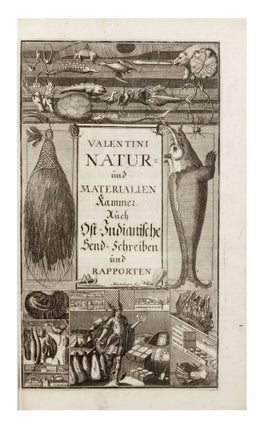 Museum Museorum, oder Vollständige Schau Bühne aller Materialien und Specereyen, Nebst. Michael Bernhard VALENTINI.