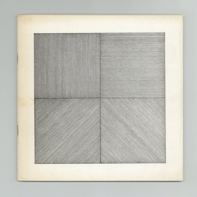 Item ID: 8110 Four Basic Kinds of Straight Lines. Sol LEWITT