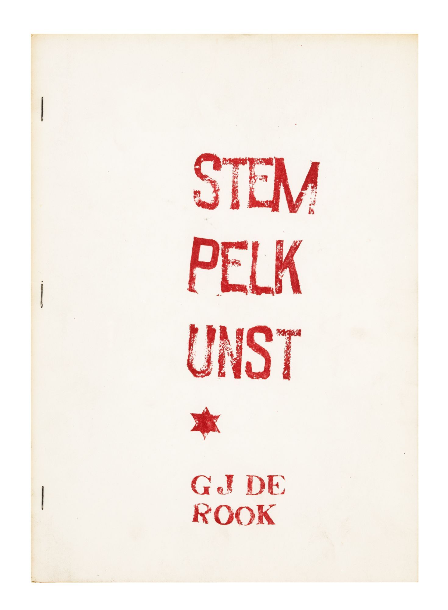 Gerrit Rooks Stempelkunst, stamp – art | Gerrit Jan de ROOK