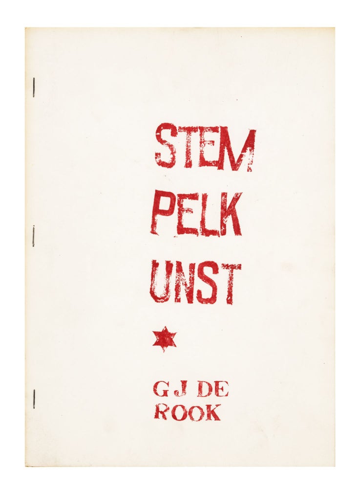 Item ID: 8370 Stempelkunst, stamp – art. Gerrit Jan de ROOK