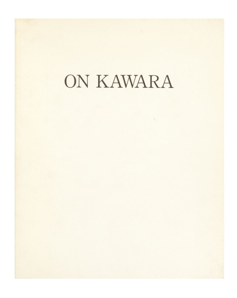 Item ID: 8515 Date Painting (18 April-28 May 1988). On KAWARA.