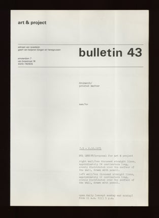 bulletin 43 (7 September-2 October 1971).