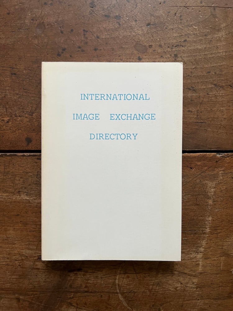 Item ID: 8619 International Image Exchange Directory. compiler IMAGE BANK