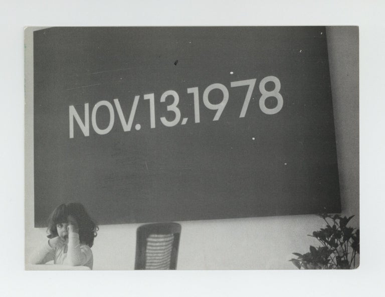 Item ID: 8710 Exhibition postcard: On Kawara: Date-Paintings 1979 Bei Konrad Fischer (19...