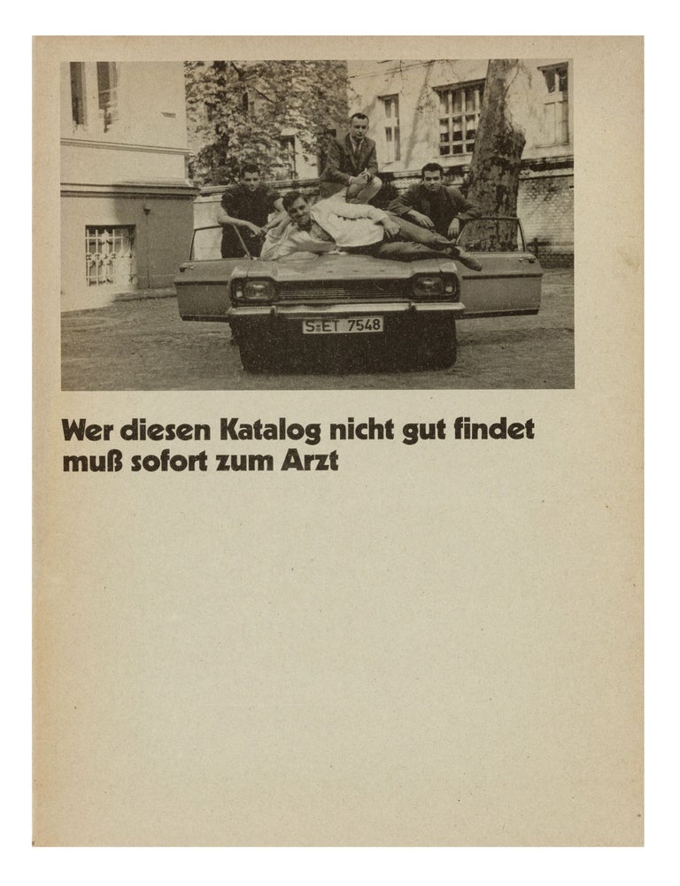 Item ID: 8719 Wer diesen Katalog nicht gut findet muß sofort zum Arzt [If you don’t like this...