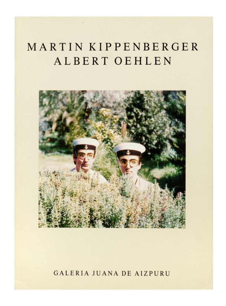 Item ID: 8720 Martin Kippenberger, Albert Oehlen: Obras recientes (January & February 1989)....