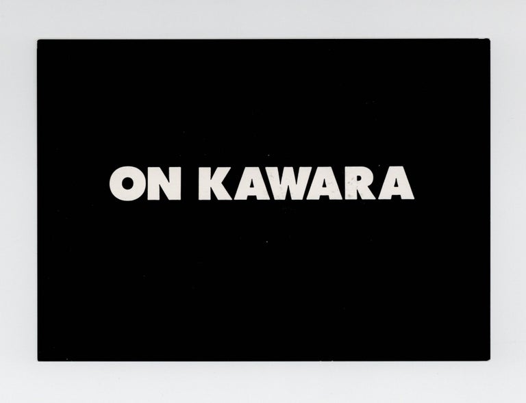 Item ID: 8731 Exhibition postcard: Date-Paintings 1988: On Kawara, Bei Konrad Fischer (28 February-28 March 1989). On KAWARA.