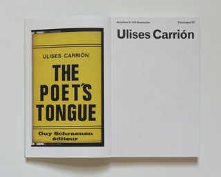 Catalogue 237: Ulises Carrión.