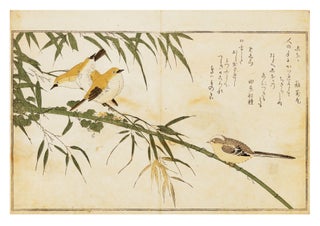 Momo chidori kyoka awase 百千鳥狂歌合 [Manifold Birds, A Competition of Kyoka Poetry].