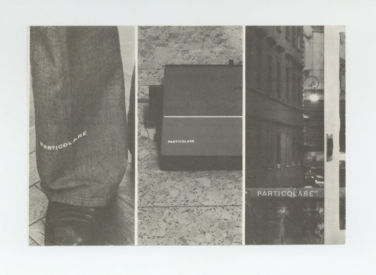 Item ID: 8945 Exhibition postcard: Giovanni Anselmo (5-30 April 1975). Giovanni ANSELMO