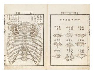 Seikotsu shinsho 整骨新書 [New Book on Osteology], complete with atlas entitled Kakkotsu shinkeizu [Every Bone’s Shape Truly Depicted].