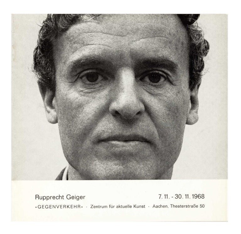 Item ID: 9030 Katalog 2/68: Rupprecht Geiger (7-30 November 1968). ZENTRUM FÜR AKTUELLE...