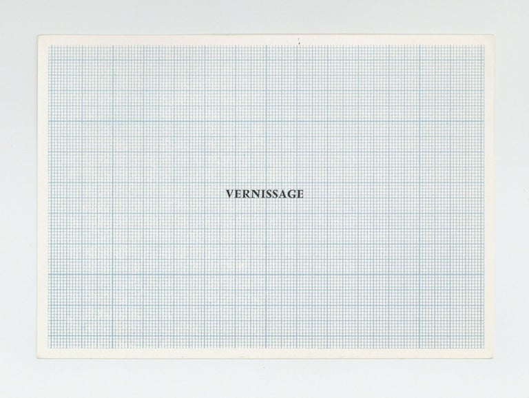 Item ID: 9119 Exhibition postcard: Jan Dibbets chez Yvon Lambert (opens 8 November 1974)....