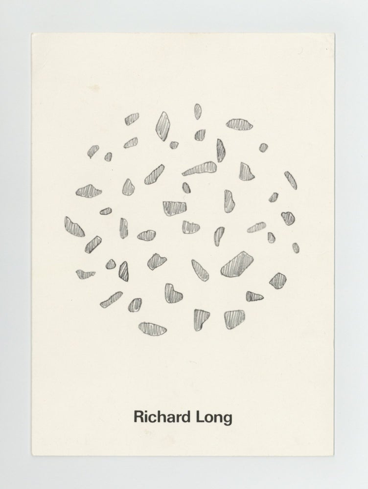 Item ID: 9126 Announcement card: Richard Long: Stone Circles (opens 16 March 1976)....