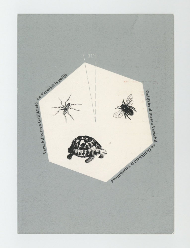 Item ID: 9180 Exhibition postcard: On Kawara: Continuïteit – Discontinuïteit 1963-1979...