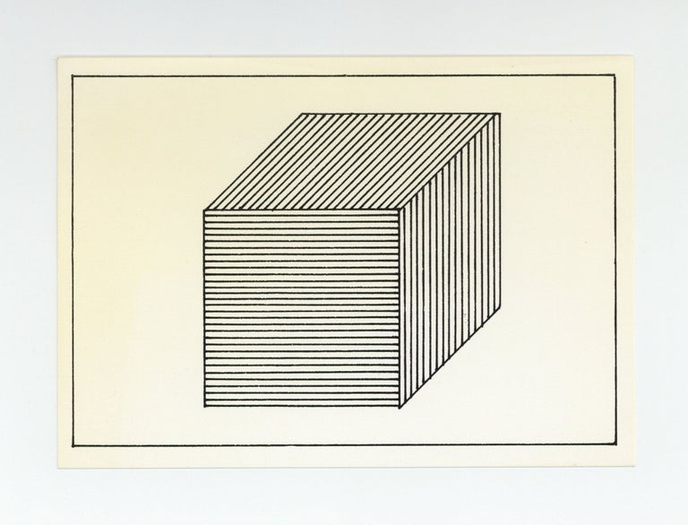 Item ID: 9183 Exhibition postcard: Sol LeWitt Bei Konrad Fischer (27 June-23 July 1981). Sol LEWITT.