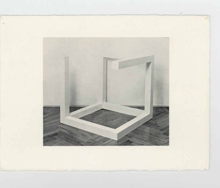 Item ID: 9195 Exhibition card: Sol LeWitt: Incomplete Open Cubes (opens 23 September...