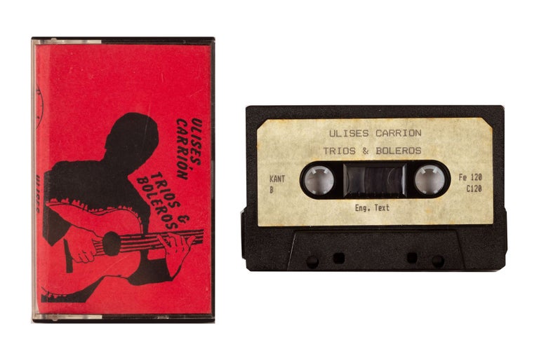 Item ID: 9235 [Cassette liner]: Ulises Carrión: Trios & Boleros. Ulises CARRIÓN