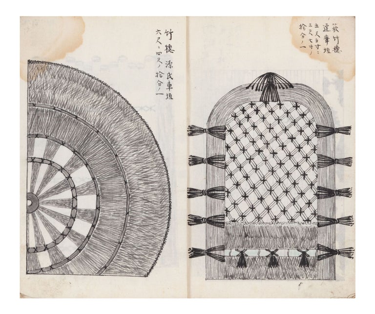 Item ID: 9339 Illustrated manuscript on paper, entitled on upper wrapper “Kakine tehon”...