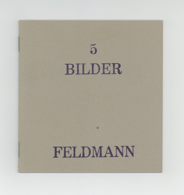 Item ID: 9359 5 Bilder [Betten / Beds]. Hans-Peter FELDMANN