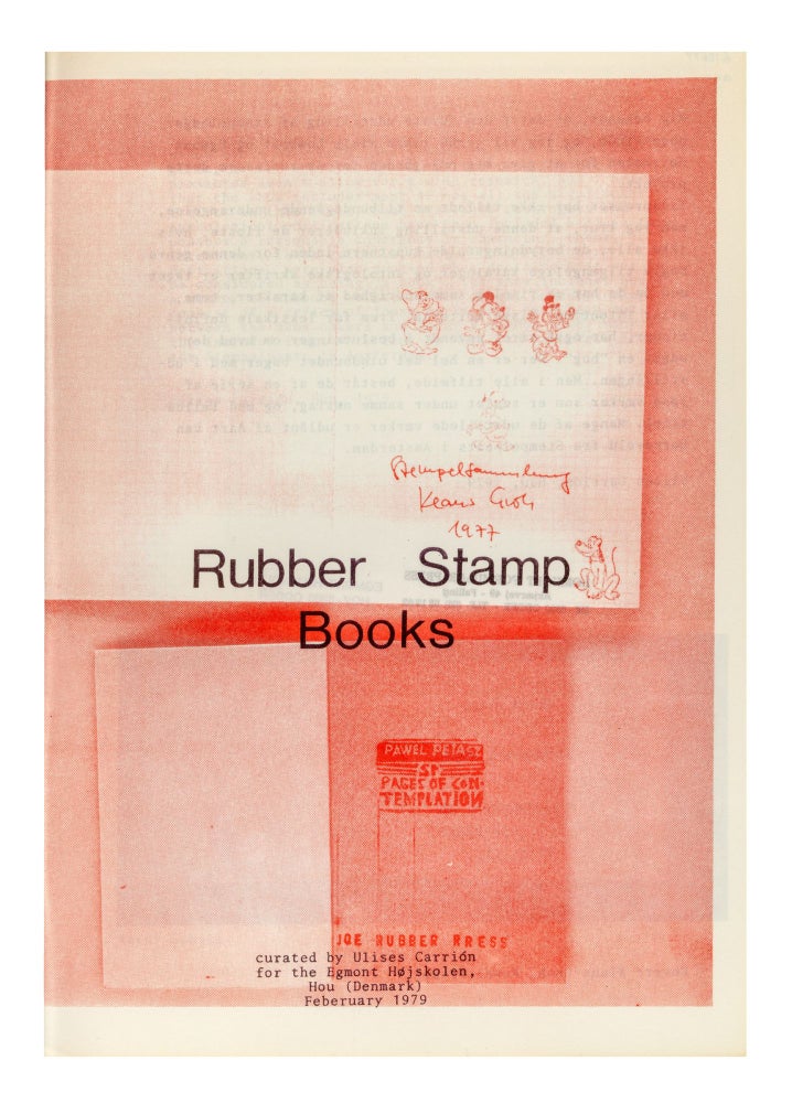 Item ID: 9558 Rubber Stamp Books (February 1979). Ulises CARRIÓN, curator.