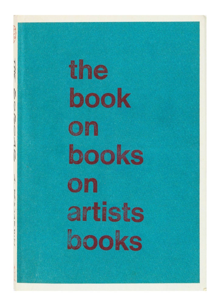 Item ID: 9657 The Book on Books on Artists Books. Arnaud DESJARDIN
