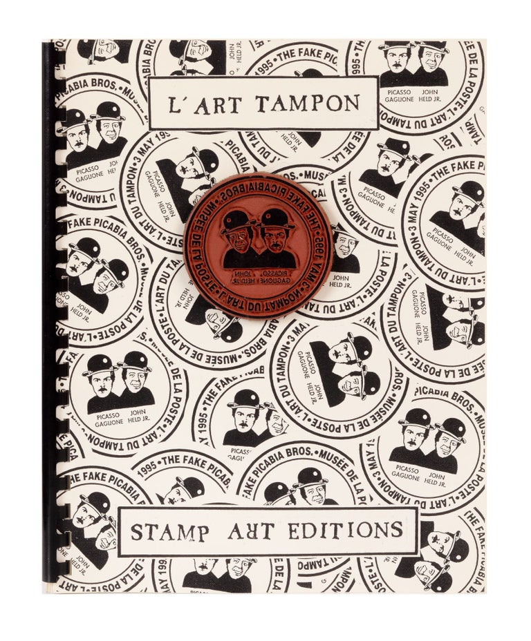 Item ID: 9706 The Fake Picabia Bros.: John Held Jr. Picasso Gaglione in L’Art Tampon, A Rubber Stamp Performance (3 May 1995). STAMP ART GALLERY.