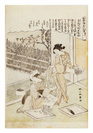 Ehon takara no itosuji 画本宝能縷 [Picture Book of Brocades with Precious Threads].