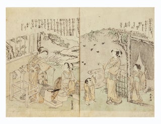 Ehon takara no itosuji 画本宝能縷 [Picture Book of Brocades with Precious Threads].
