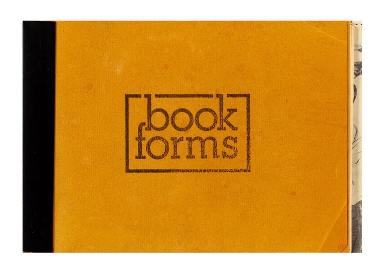 Item ID: 9724 book forms (20 October 1978-11 February 1979). ARTISTS’ BOOKS