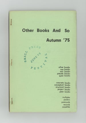 Autumn ‘75 [Catalogue No. 1