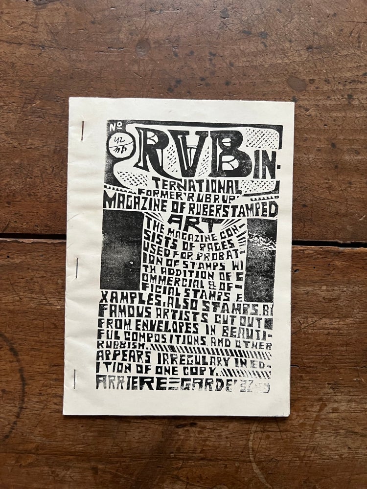 Item ID: 9804 RVB International Magazine of Rubberstamped Art, No. 42 (1980). Pawel PETASZ