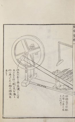 Kishoku ihen 機織彙編 [Manual of Textile Technology during the Edo Period].