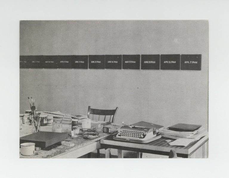 Item ID: 9933 Exhibition postcard: 15 paintings of 1971 from the “Today” Series by On Kawara,...