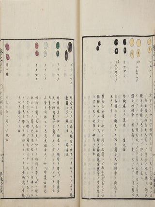 Sōmoku zusetsu 草木圖說 [Plants & Trees, Illustrated & Explained]; from labels on upper covers: Shintei Sōmoku zusetsu 新訂草木圖說.